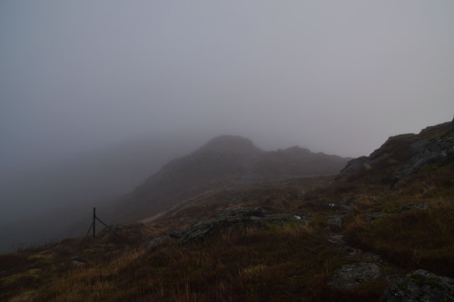 Ben Ledi - Hiking in a CloudScottish Weather is notoriously fickle. Just the day before the weather 