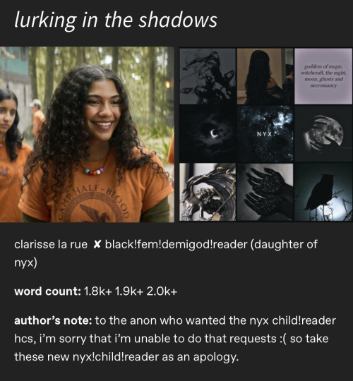 Hey Guys! Im Feeling Generous Today !! Two New Clarisse Fics Are Coming Out Today And Saturday!! Now