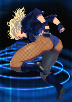 tovio-rogers:  black canary drawn up for patreon. and a teaser of the alternate. psd and junk will be available on patreon soon. 