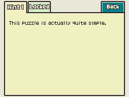 pancakeke: puzzles-or-whatever:  *uses one (1) hint coin* Hint: “Just think about the question a little more carefully and the answer should be clear! :)” Me:    
