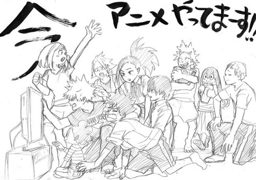 msleilei: Hero Academia Season 3 START!! From Horikoshi’s Twitter