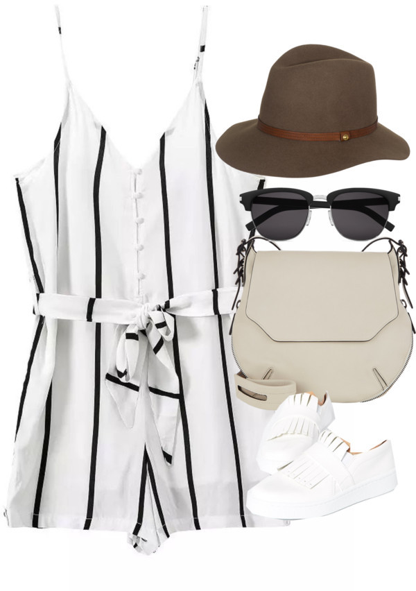 Inspired outfit with asos shoes by whathayleywore featuring a leather brim hat