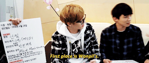 youngjaes:  Junhyeok: do an aegyo ranking!