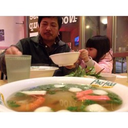 First time trying pho seafood (at Pho Hoa)