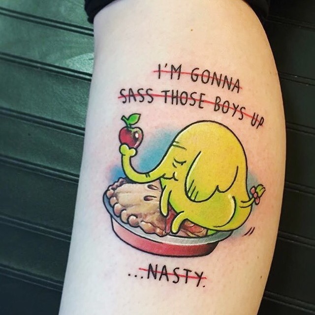 tattoos-with-acid:  raggedick:  wow so well done  This is perfect omg