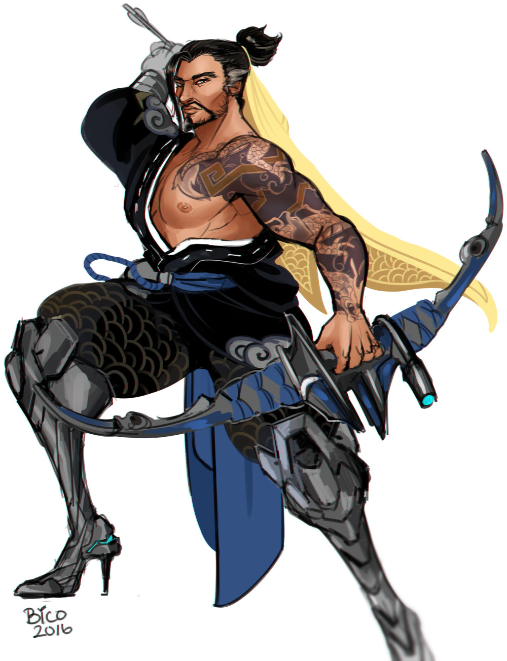 bicobooty:so uh… [slides $12 @ blizzard] …hanzo in heels 👀