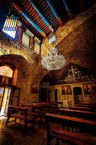 The 8th century comes alive today in the St. Nicholas Greek Orthodox Church (Old Souks of Saida (Sid