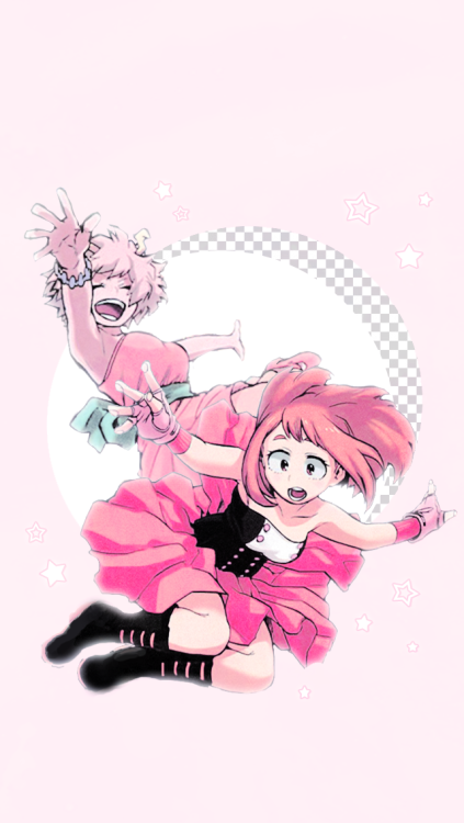 ochakko - BNHA girls phone backgrounds ♡→ requested by anon ｡* - ☆