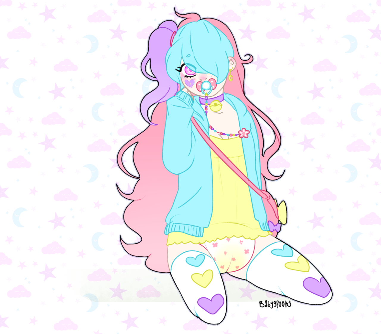 babysp00ks:it’s been awhile since i posted here, so i drew a cutie! :D