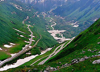  Top 25 Most Amazing Roads in the World2# Furka Pass, Switzerland The Furka Pass