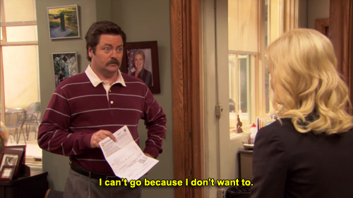 When you get invited to a party
