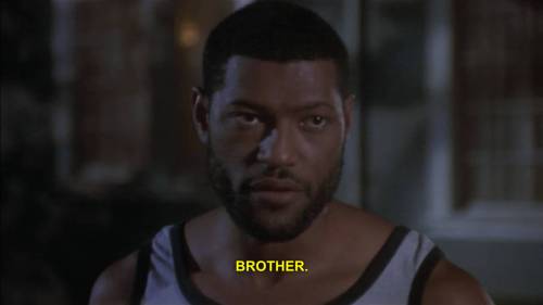 conelradstation:  Laurence Fishburne in Boyz N the Hood (dir. John Singleton, 1991) 