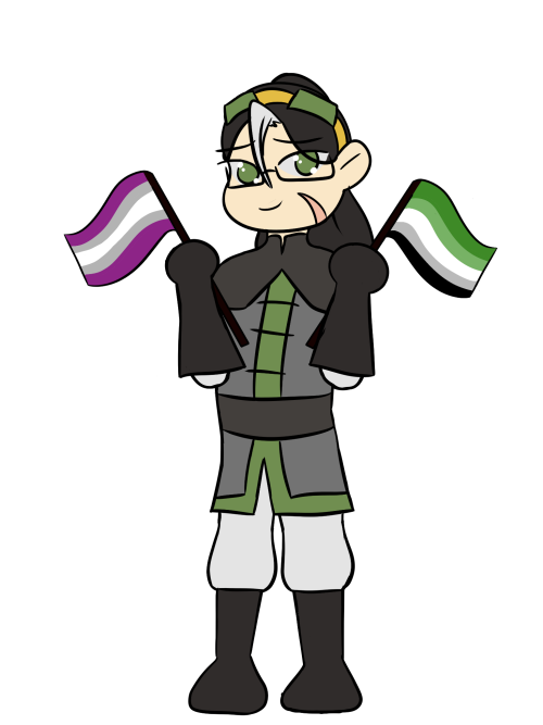 The Seventh Day Of My Representation Is Important Pride Month Chibi Set Is Grey Asexual! (On The Asexual