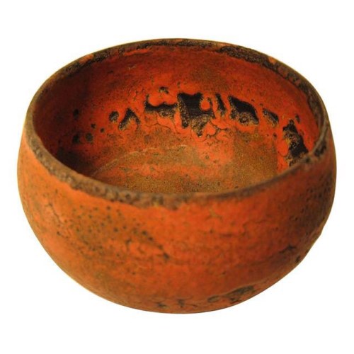 Gertrud &amp; Otto Natzler Volcanic Bowl #gertrud natzler #otto natzler #ceramics #pottery #art #vol