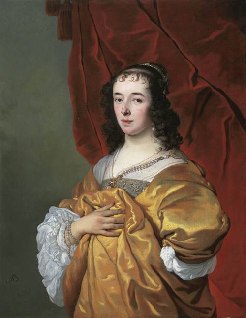 Portrait of Geertruida Hasselaer (c.1645). Jacob Adriaensz. Backer (Dutch, 1608-1651). Oil on canvas