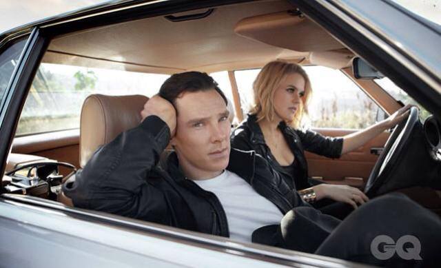 Benedict Cumberbatch and Alice Eve for GQ Style, 2014
