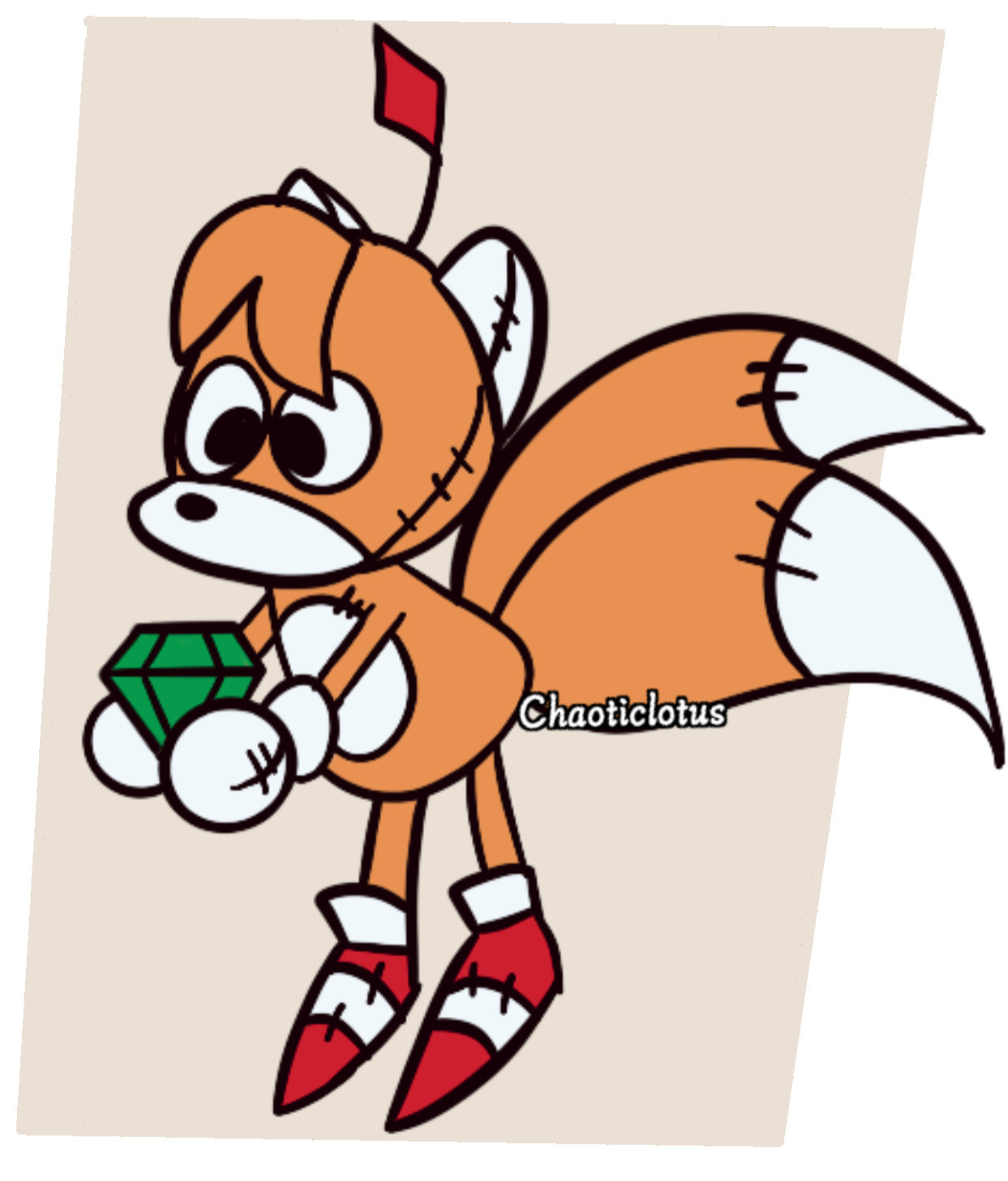 N8THEGR8 on X: OCA!Tails Doll (Sur-Pi) I just think they're neat   / X