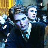 peetamellarkes-deactivated20141:  harry potter meme • nine characters → Cedric Diggory (6/9)  “Go on, take it! You saved me, take it!”  