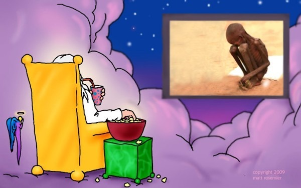 proud-atheist:  God is watchinghttp://proud-atheist.tumblr.com 