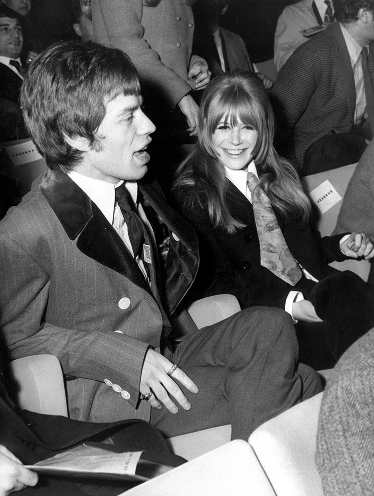 Faithfull Forever Mick Jagger And Marianne Faithfull At The Film