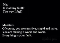 imperfect-panda:  Everything is my fault…😔