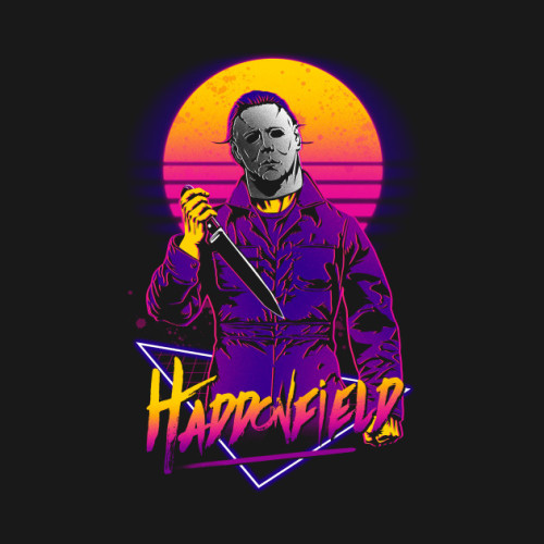pixalry: Retro Horror Designs - Created by DdjvigoAvailable for sale at the artist’s TeePublic shop.
