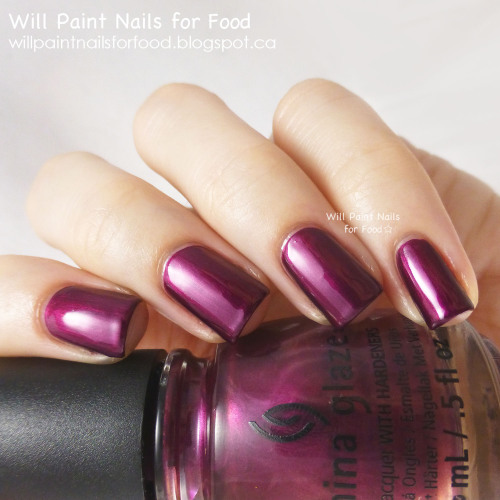 China Glaze Autumn Nights: Part One, “Strike Up A Cosmo” Are you ready for the fall coll