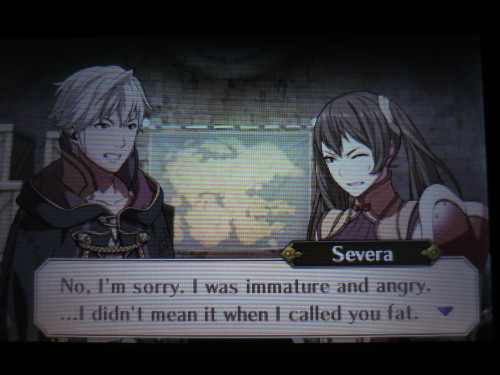 gamingnao:  What if Robin sees the whole war as a massive work out and when he says that it’s time to tip the scales he’s actually talking about losing weight?