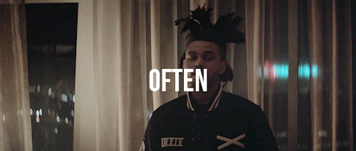 theweekndgifs:  Beauty Behind the Madness Era 