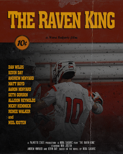 graecian:ALL FOR THE GAME, WRITTEN BY NORA SAKAVIC, RE-IMAGINED AS OLD FILMS.