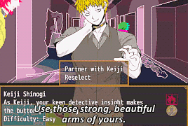 majoraz:ManlyBadassHero admiring manly, badass Keiji