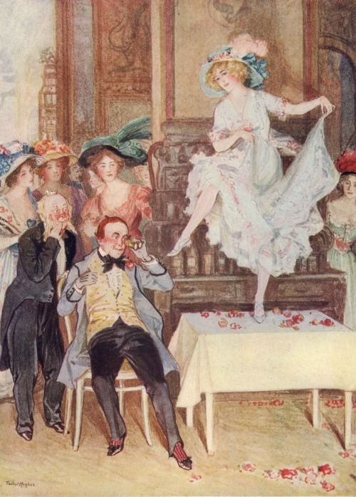 Gabrielle Ray as Frou-Frou at the Supper Party (1905). Talbot Hughes (British, 1869-1942). In 1