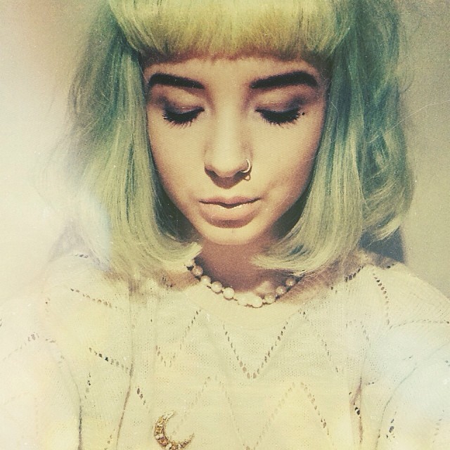 opalavocado:  Playing with my mothers posh make up leading artsy pretentious iPhone