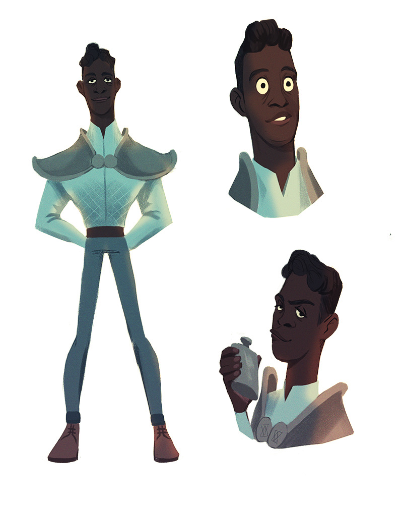 paticmak:  The Director, Johan and AviThe moonbase babes ;O;