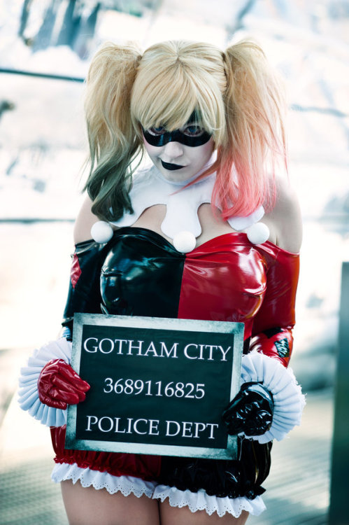 whatimightbecosplaying:  Harley Quinn Cosplay from Batman by K-A-N-ACheck out http://whatimightbecosplaying.tumblr.com for more awesome cosplay(Source: kawaielli.deviantart.com)