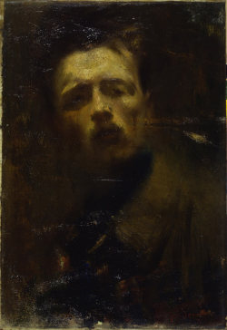 Pietro Gaudenzi (Italian, 1880-1955), Self-portrait,