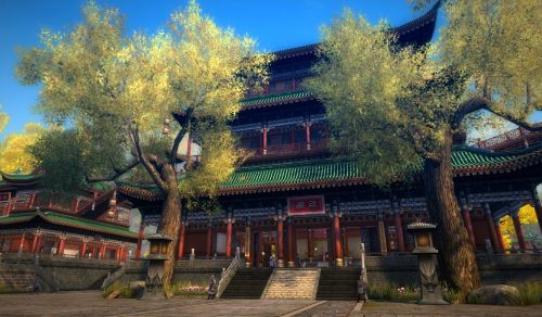 kusinka:  Age of Wushu/Wulin Sceneries: Lord’s Qin Residence in Luoyang 