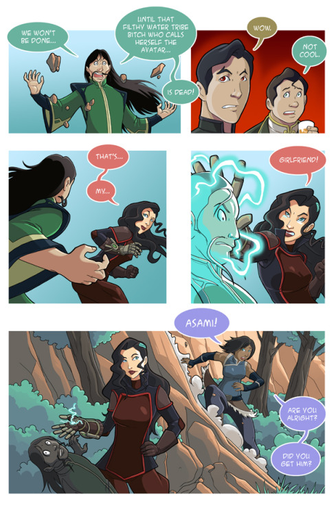 jake-richmond:  Here’s my whole “Power Couple” story form my ongoing Asami Loves Korra comic.I hear Dark Horse Comics is making some Korrasami comics.  Holy shit I would like to draw some of those. Even just a few pages. Please Dark Horse Comics?