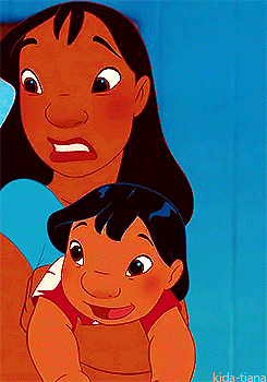 kida-tiana:  Nani + her reactions to Stitch