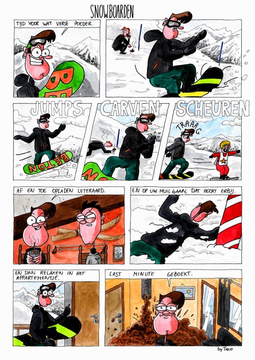 rafdelinkserat: Nummer 44, “Snowboarden”. 