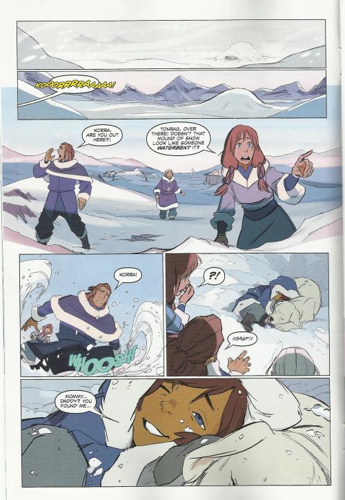 thewillowtree3: sugarssaur:   norstrus:  Free comic book day 2016 The Legend of korra: “Friends for Life”  Too precious to not be reblogged   Bebbies. <33 I think even more precious than Korra and Naga befriending each other- is seeing Korra grow