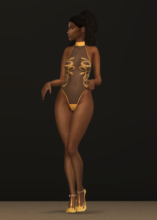 January Collection | Lingerie Set 07Collaboration with @obscurus-sims​  Check out HEREtop 