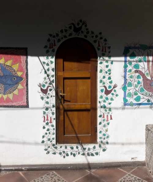 In the house of Pablo Neruda, La Chascona. Santiago, Chile