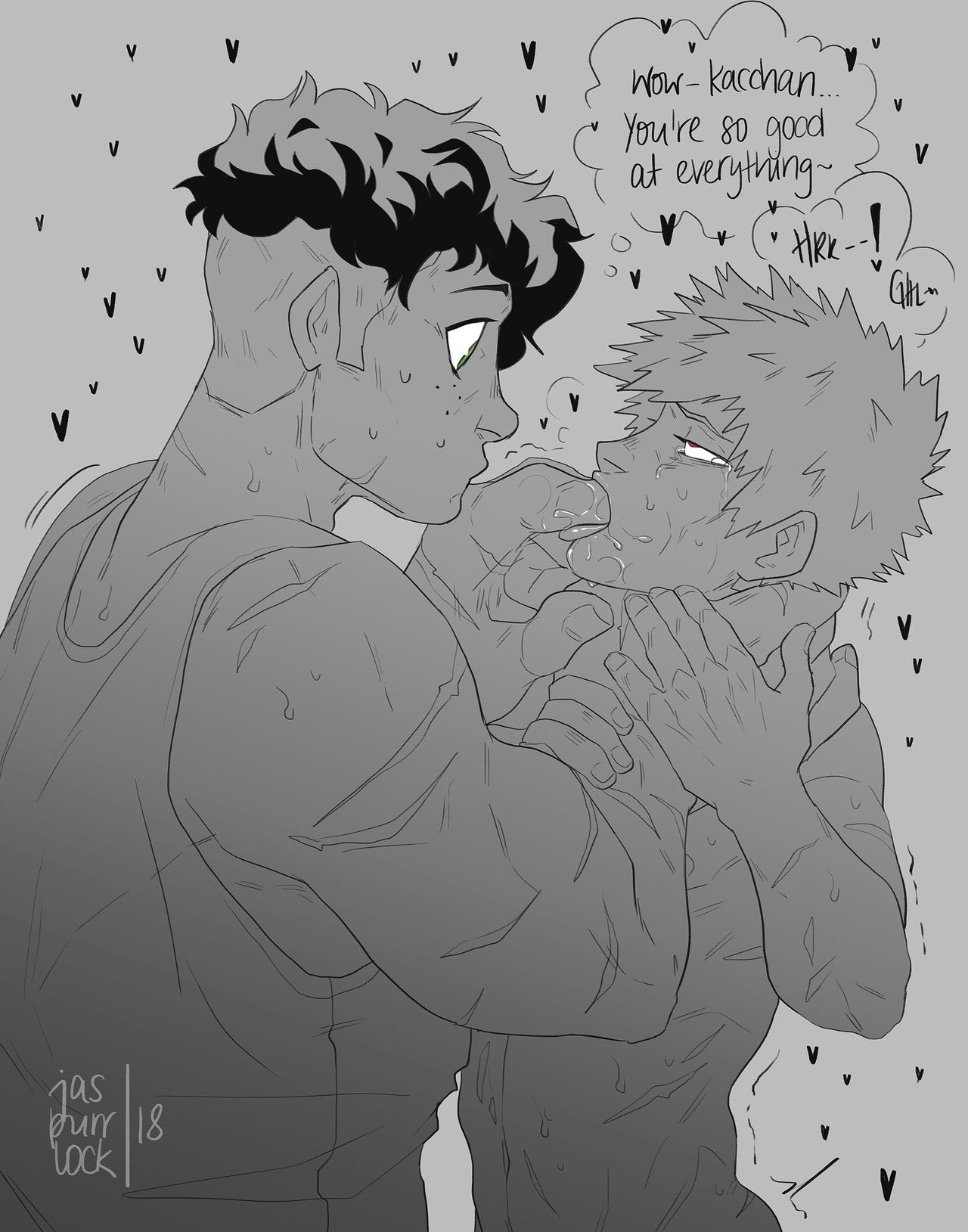 Bakudeku dirty