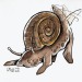 melanocetuss:a few days ago i woke up thinking: snails are cute, but what if they had legs?so i made this, and i was like “aww yeahhh such a funny animal”and then a second image popped up in my headwhat if they acted like dogs?YEAAAAHHHHH