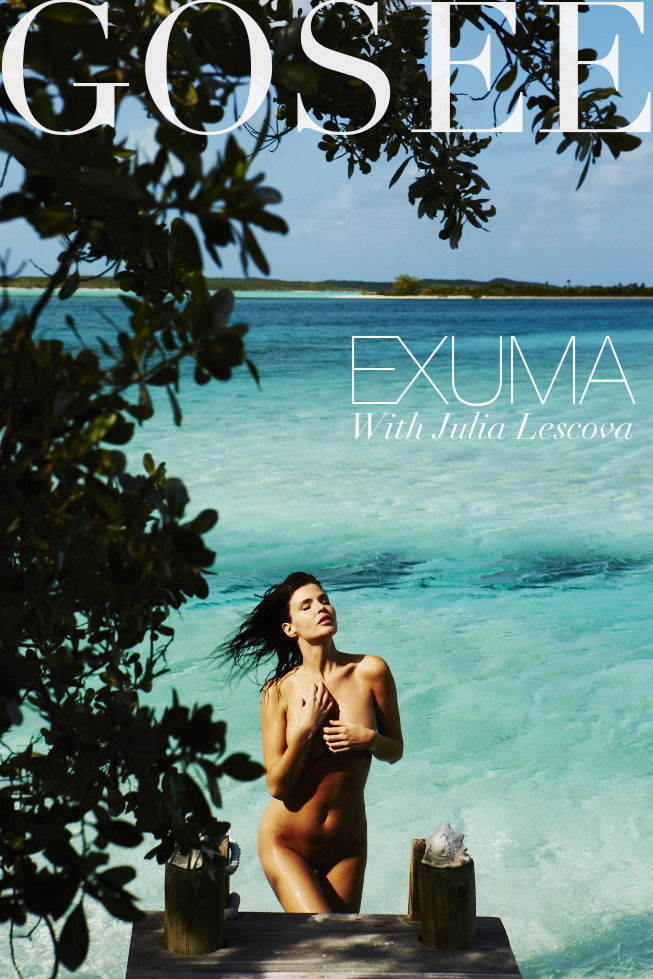goseemag:  The hottest babe in the game … Julia Lescova shot in Exuma by Antoine