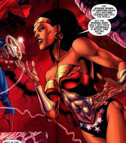 fyblackwomenart:  Character: Nubia (Wonder Woman)Comic:DC ComicsInfo: As wonder woman: She has the same powers as Wonder woman including the lasso of truth, strength on par with Superman and access to all the technology of Paradise island.