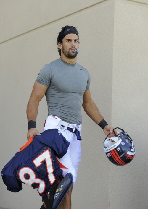 thegaydaily:  Eric Decker of the Denver Broncos