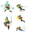 bastardfact:A genshin impact player yelled at me on a zelda gamefaqs forum because I said link looked slutty in some of the artwork Can you in earnest tell me he doesnt look slutty in these? I bet you cant