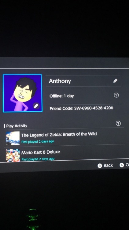 burnoutbilly:I know I don’t use this blog anymore lmao but hit me up on the S W I T C H if you